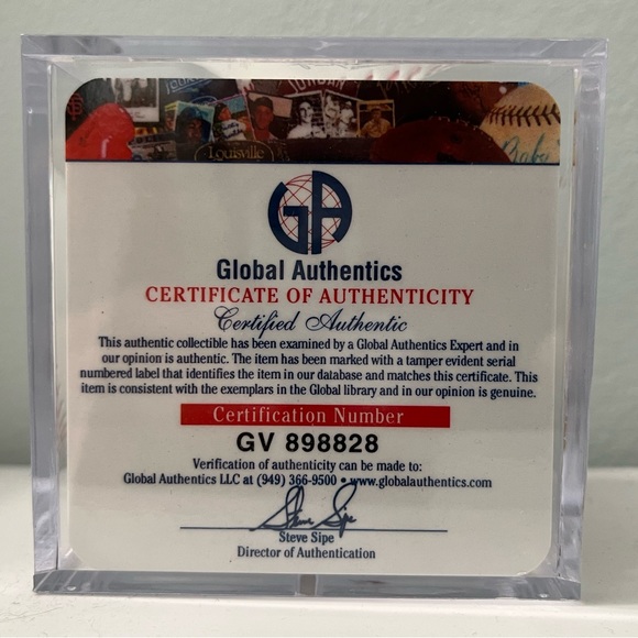 Authentic Signed Bryce Harper Baseball. Comes in case. - Picture 3 of 3